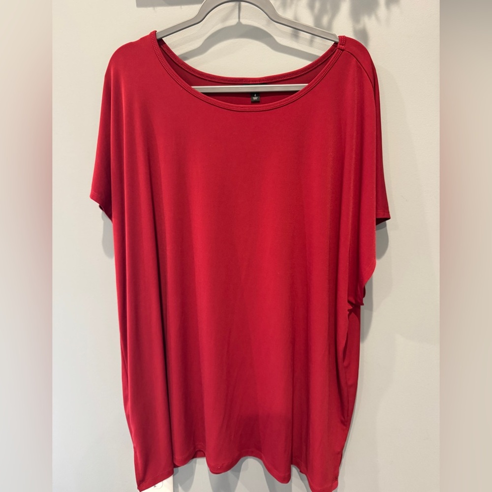 Torrid Elegant Burgundy Plus Size Women's Top